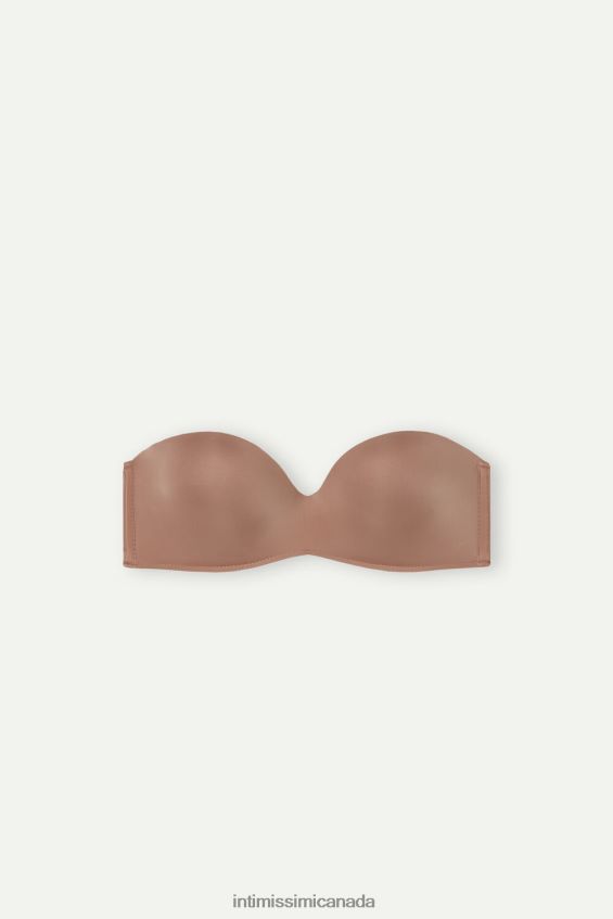 Underwear CA Intimissimi Women Gioia Ultralight Microfibre Bandeau Bra 417I-Medium Beige DD6R6T502 - Image 5