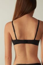 Underwear CA Intimissimi Women Giulia Ultralight Microfibre Balconette Bra 019-Black DD6R6T722 - Image 5