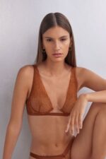 Underwear CA Intimissimi Women Go Animalier Balconette Bra 332J-Light Cinnamon DD6R6T458 - Image 2