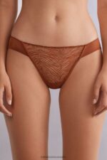 Underwear CA Intimissimi Women Go Animalier Knickers 332J-Light Cinnamon DD6R6T851