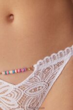 Underwear CA Intimissimi Women Hot Summer Days Briefs with Side Straps 001-White DD6R6T935 - Image 3