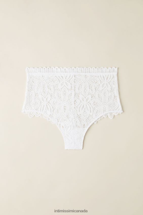 Underwear CA Intimissimi Women Hot Summer Days High-Waisted French Knickers 001-White DD6R6T934 - Image 5