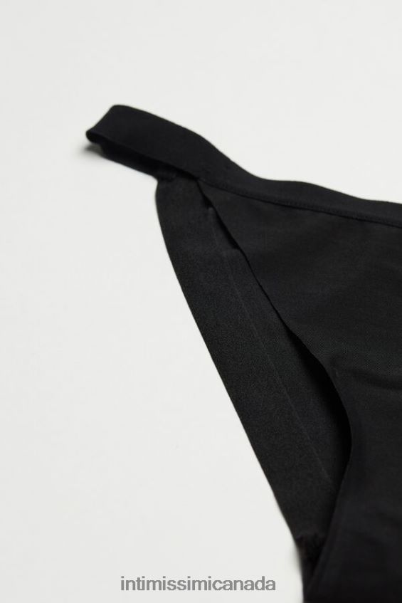 Underwear CA Intimissimi Women Invisible Touch Briefs with Side Straps 019-Black DD6R6T1125 - Image 6