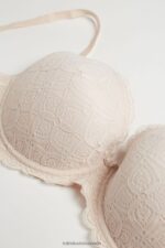 Underwear CA Intimissimi Women Irina Lace Balconette Bra 2280-Pink Silk DD6R6T676 - Image 7