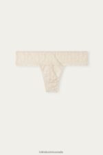 Underwear CA Intimissimi Women Lace Brazilian Briefs 2280-Pink Silk DD6R6T1066 - Image 6