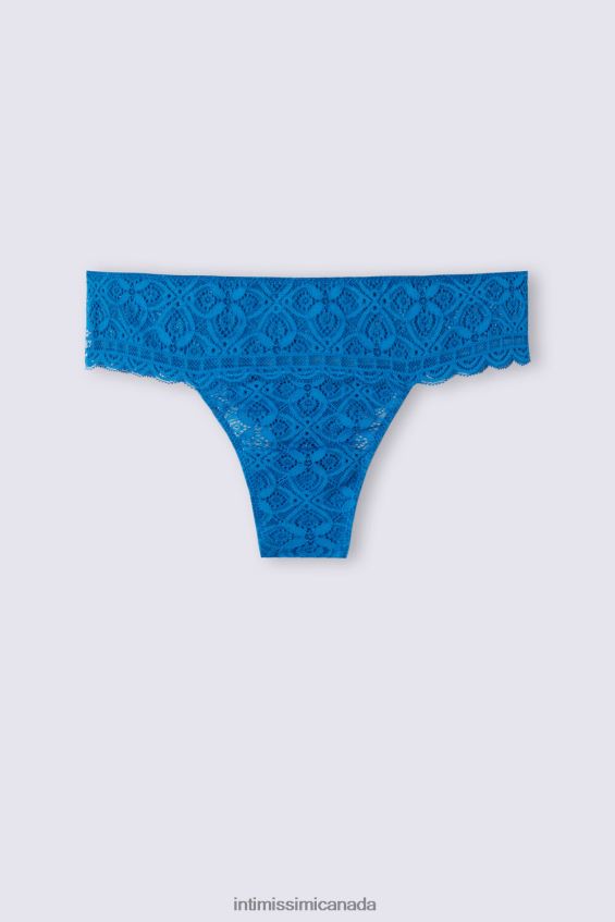 Underwear CA Intimissimi Women Lace Brazilian Briefs 328J-Nautical Blue DD6R6T878 - Image 5