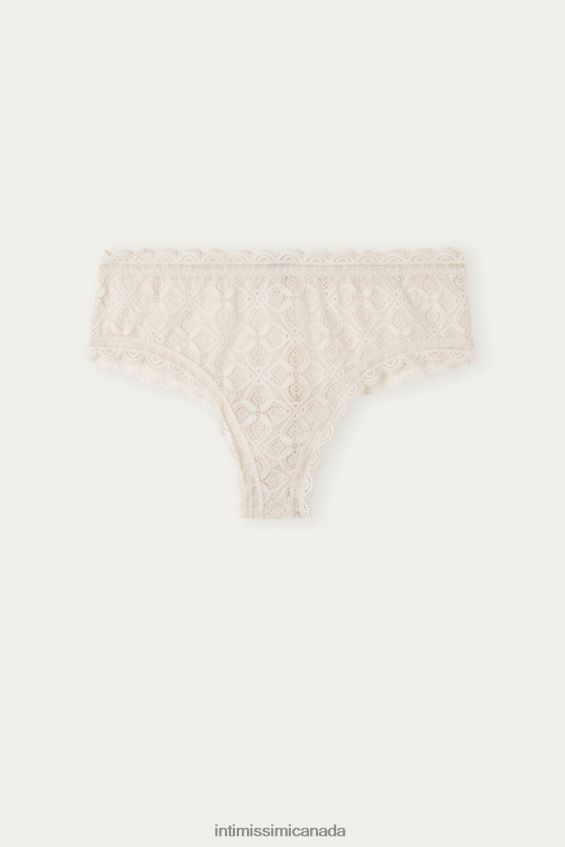 Underwear CA Intimissimi Women Lace Brazilian French Knickers 2280-Pink Silk DD6R6T1056 - Image 6