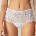 Underwear CA Intimissimi Women Lace French Knickers 001-White DD6R6T1072