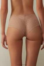 Underwear CA Intimissimi Women Lace French Knickers 044-Soft Beige DD6R6T1062 - Image 5