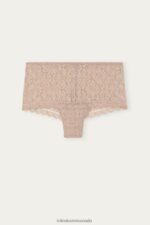 Underwear CA Intimissimi Women Lace French Knickers 044-Soft Beige DD6R6T1062 - Image 6