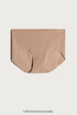 Underwear CA Intimissimi Women Laser-Cut Cotton French Knickers 044-Soft Beige DD6R6T1155 - Image 6