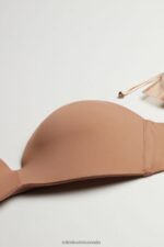 Underwear CA Intimissimi Women Laura Microfibre Bandeau Bra 417I-Medium Beige DD6R6T725 - Image 7