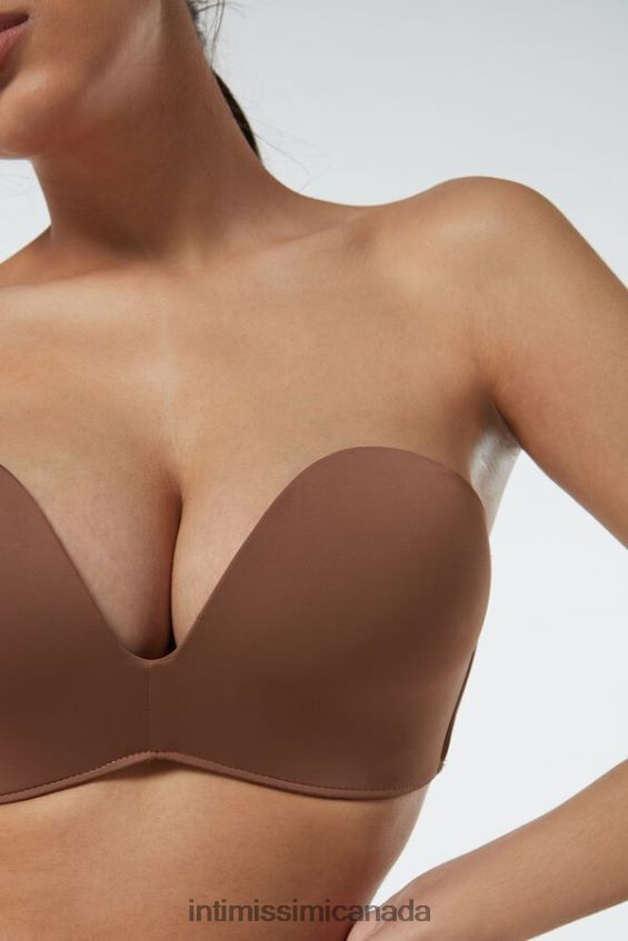Underwear CA Intimissimi Women Laura Microfibre Bandeau Bra 502I-Dark Beige DD6R6T770 - Image 2