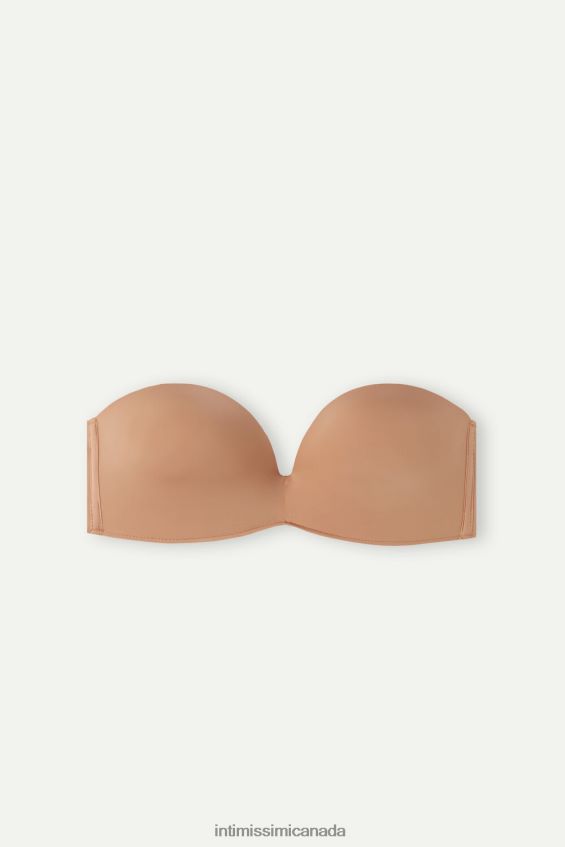 Underwear CA Intimissimi Women Laura Ultralight Microfibre Bandeau Bra 417I-Medium Beige DD6R6T510 - Image 1