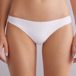 Underwear CA Intimissimi Women Low rise Cotton Knickers 001-White DD6R6T923