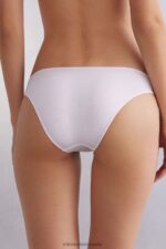 Underwear CA Intimissimi Women Low rise Cotton Knickers 001-White DD6R6T923 - Image 4