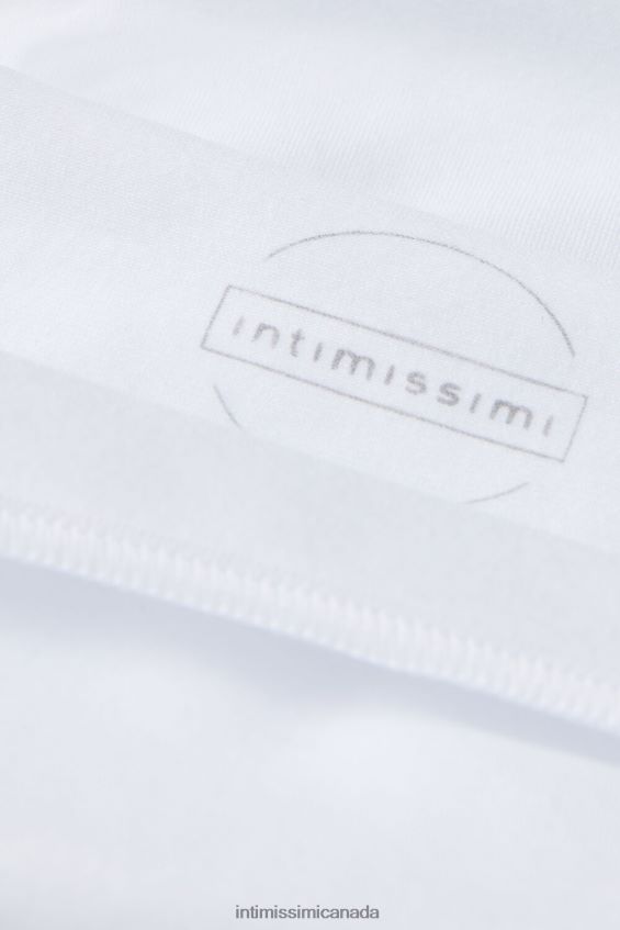 Underwear CA Intimissimi Women Low rise Cotton Knickers 001-White DD6R6T923 - Image 6