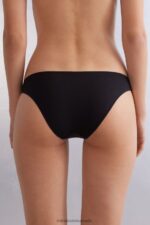 Underwear CA Intimissimi Women Low rise Cotton Knickers 019-Black DD6R6T922 - Image 4