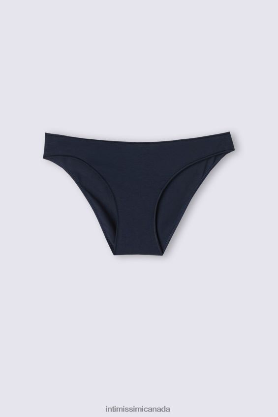 Underwear CA Intimissimi Women Low rise Cotton Knickers 1467-Intense Blue DD6R6T882 - Image 5