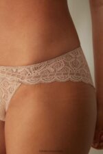 Underwear CA Intimissimi Women Low-Rise Lace Briefs 044-Soft Beige DD6R6T1065 - Image 4