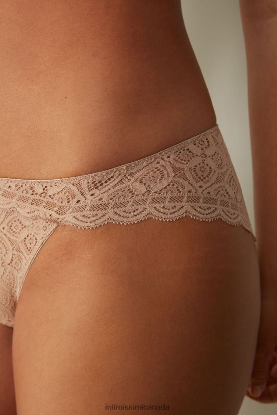 Underwear CA Intimissimi Women Low-Rise Lace Briefs 044-Soft Beige DD6R6T1065 - Image 4