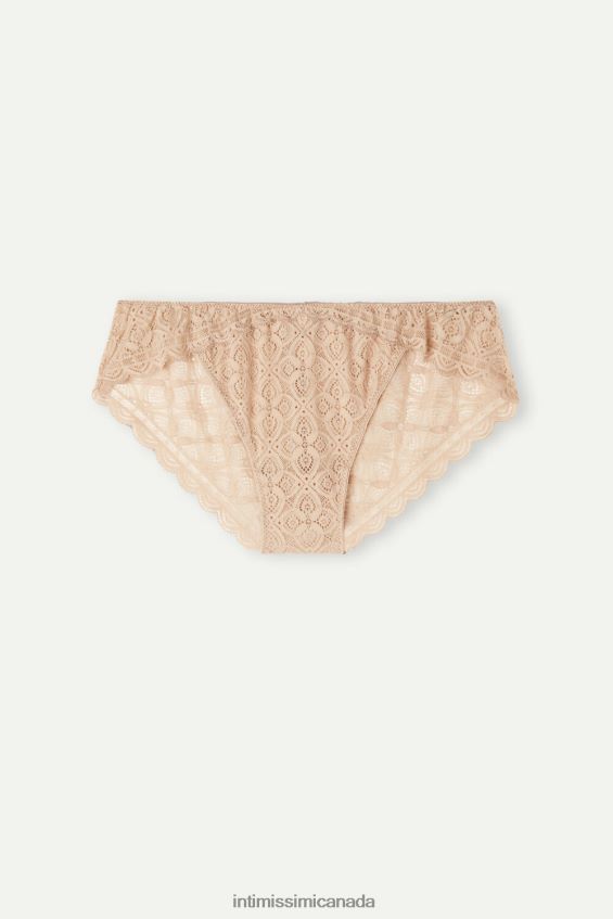 Underwear CA Intimissimi Women Low-Rise Lace Briefs 044-Soft Beige DD6R6T1065 - Image 6