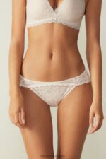 Underwear CA Intimissimi Women Low-Rise Lace Briefs 2280-Pink Silk DD6R6T1057