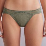 Underwear CA Intimissimi Women Low-Rise Lace Briefs 344J-Salvia Green DD6R6T871