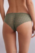 Underwear CA Intimissimi Women Low-Rise Lace Briefs 344J-Salvia Green DD6R6T871 - Image 4