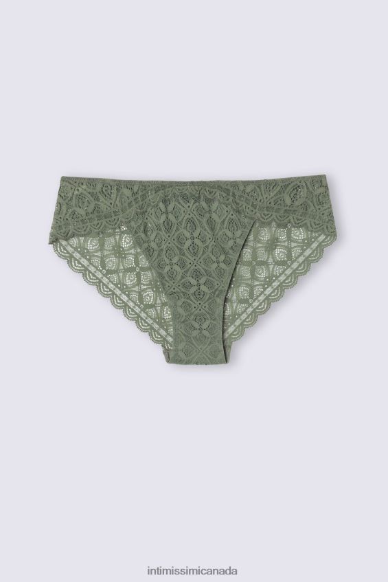 Underwear CA Intimissimi Women Low-Rise Lace Briefs 344J-Salvia Green DD6R6T871 - Image 5