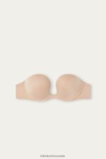 Underwear CA Intimissimi Women Monica Ultralight Microfibre Bandeau Bra 044-Soft Beige DD6R6T733 - Image 6