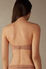 Underwear CA Intimissimi Women Monica Ultralight Microfibre Bandeau Bra 417I-Medium Beige DD6R6T656 - Image 5