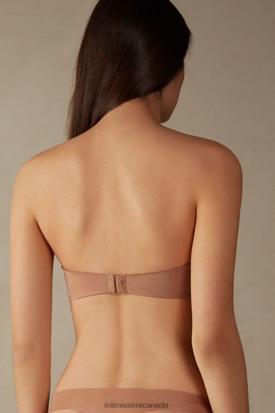 Underwear CA Intimissimi Women Monica Ultralight Microfibre Bandeau Bra 417I-Medium Beige DD6R6T656 - Image 5