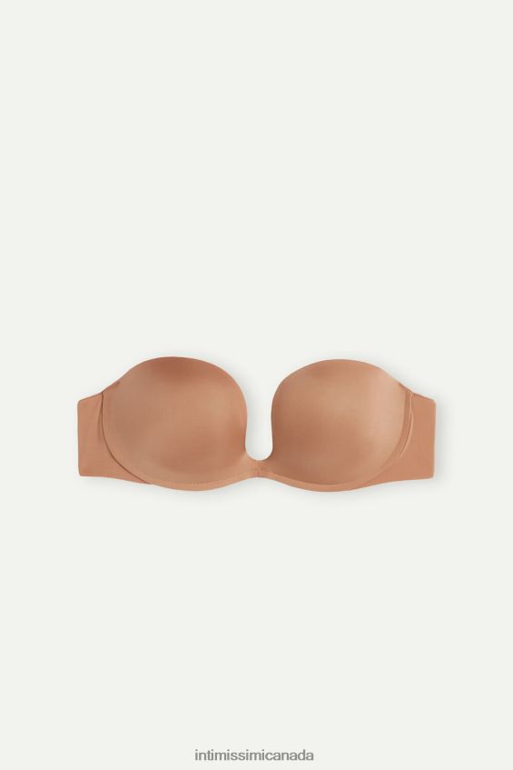 Underwear CA Intimissimi Women Monica Ultralight Microfibre Bandeau Bra 417I-Medium Beige DD6R6T656 - Image 6