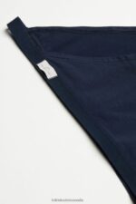Underwear CA Intimissimi Women Natural Cotton Briefs with Side Straps 1467-Intense Blue DD6R6T1109 - Image 7