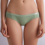 Underwear CA Intimissimi Women Natural Cotton Panties 344J-Salvia Green DD6R6T870