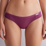 Underwear CA Intimissimi Women Natural Cotton Panties 345J-Purple Wine DD6R6T866