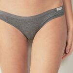 Underwear CA Intimissimi Women Natural Cotton Panties 616I-Cloud Grey Blend DD6R6T1126