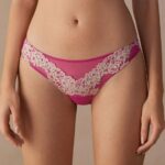 Underwear CA Intimissimi Women Pretty Flowers Brazilian Briefs 213J-Valentine Pink/Ivory DD6R6T970