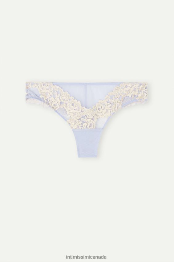 Underwear CA Intimissimi Women Pretty Flowers Brazilian Briefs 214J-Sweet Lavender/Ivory DD6R6T960 - Image 5