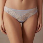 Underwear CA Intimissimi Women Pretty Flowers Brazilian Briefs 217J-Airy Blue/Ivory DD6R6T951