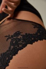 Underwear CA Intimissimi Women Pretty Flowers Briefs 019-Black DD6R6T1044 - Image 4
