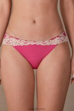 Underwear CA Intimissimi Women Pretty Flowers Briefs 213J-Valentine Pink/Ivory DD6R6T971