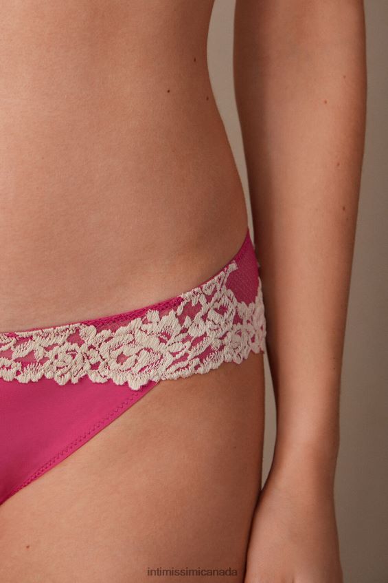 Underwear CA Intimissimi Women Pretty Flowers Briefs 213J-Valentine Pink/Ivory DD6R6T971 - Image 3