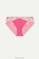 Underwear CA Intimissimi Women Pretty Flowers Briefs 213J-Valentine Pink/Ivory DD6R6T971 - Image 5