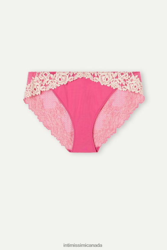 Underwear CA Intimissimi Women Pretty Flowers Briefs 213J-Valentine Pink/Ivory DD6R6T971 - Image 5