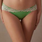 Underwear CA Intimissimi Women Pretty Flowers Briefs 215J-Apple Mint/Ivory DD6R6T955