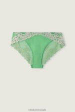 Underwear CA Intimissimi Women Pretty Flowers Briefs 215J-Apple Mint/Ivory DD6R6T955 - Image 5