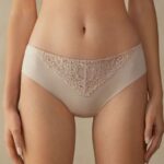Underwear CA Intimissimi Women Pretty Flowers Seamless Cotton Briefs 2280-Pink Silk DD6R6T1016