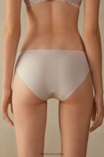 Underwear CA Intimissimi Women Pretty Flowers Seamless Cotton Briefs 2280-Pink Silk DD6R6T1016 - Image 4